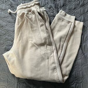 Gymshark Cream Joggers